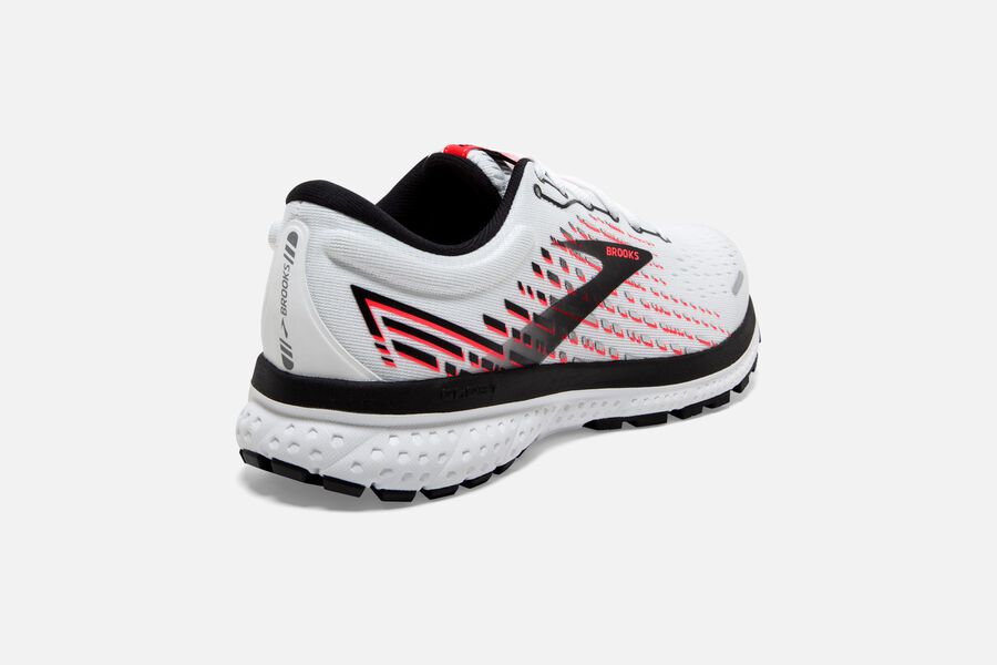 Brooks Ghost 13 Road Löparskor Dam - Vita/Rosa/Svarta - 8562-BQUMC